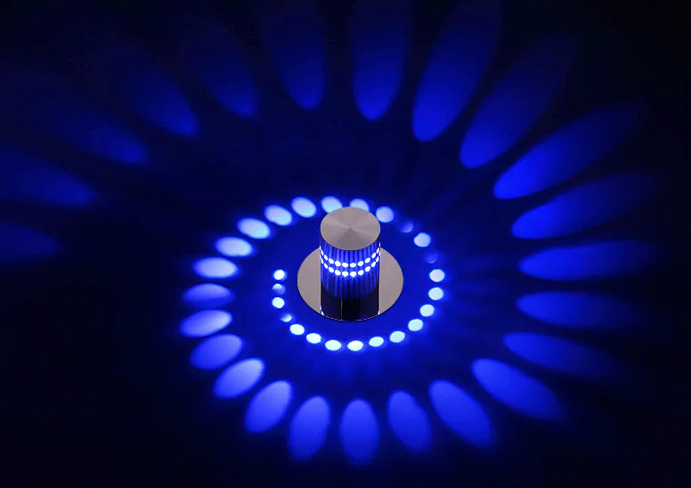 Luz de Pared para Pasillo con LED Cambiante de Colores