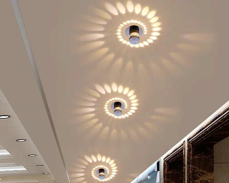 Luz de Pared para Pasillo con LED Cambiante de Colores