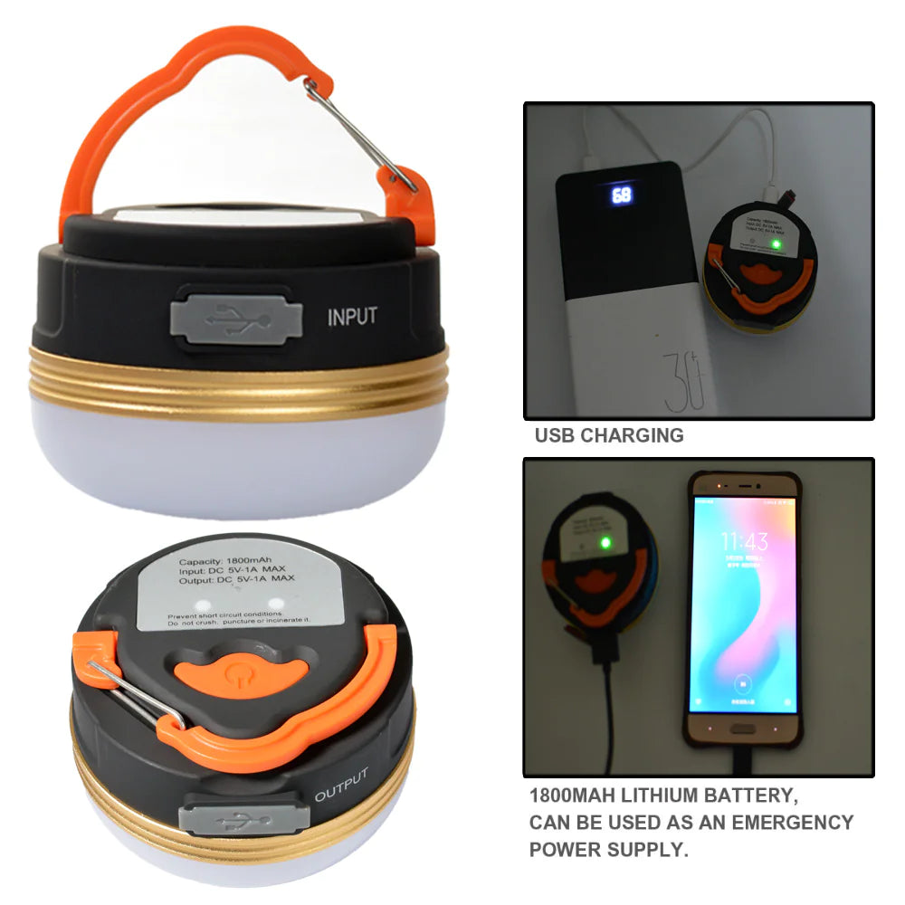 Linterna de Camping LED Recargable