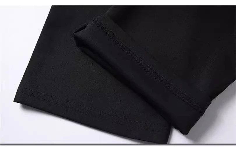 ✨ “Pantalones negros de hombre – estilo coreano, cómodos, elegantes y de secado rápido. El toque smart casual perfecto para la oficina o tu día a día esta primavera y otoño.”
