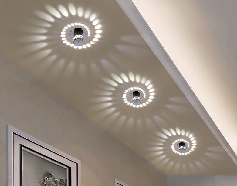 Luz de Pared para Pasillo con LED Cambiante de Colores